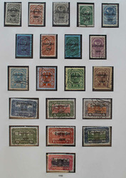 1918-1937 gestpl., bis auf wenige Ausgaben bereits vollständige Slg. ...