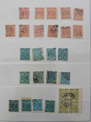 1918-1940 Mehrfach-Slg. von etwa 1.700 Werten der Altausgaben sauber ...