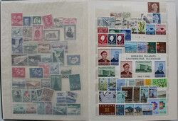 1947-1998 kpl. Slg. anfangs ungebr. und von 1957/98 postfr. kpl. im ...