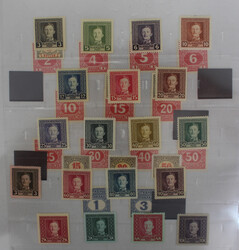 ÖSTERREICH, BOSNIEN UND HERZEGOWINA postfr./ungebr. Slg. ab 1/23 ...