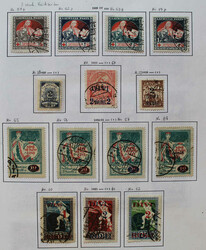 1918-1940 Slg. ab 1/5 mit u.a. 6/14 c gestpl., 25/27 x/y, 55/102 kpl. ...