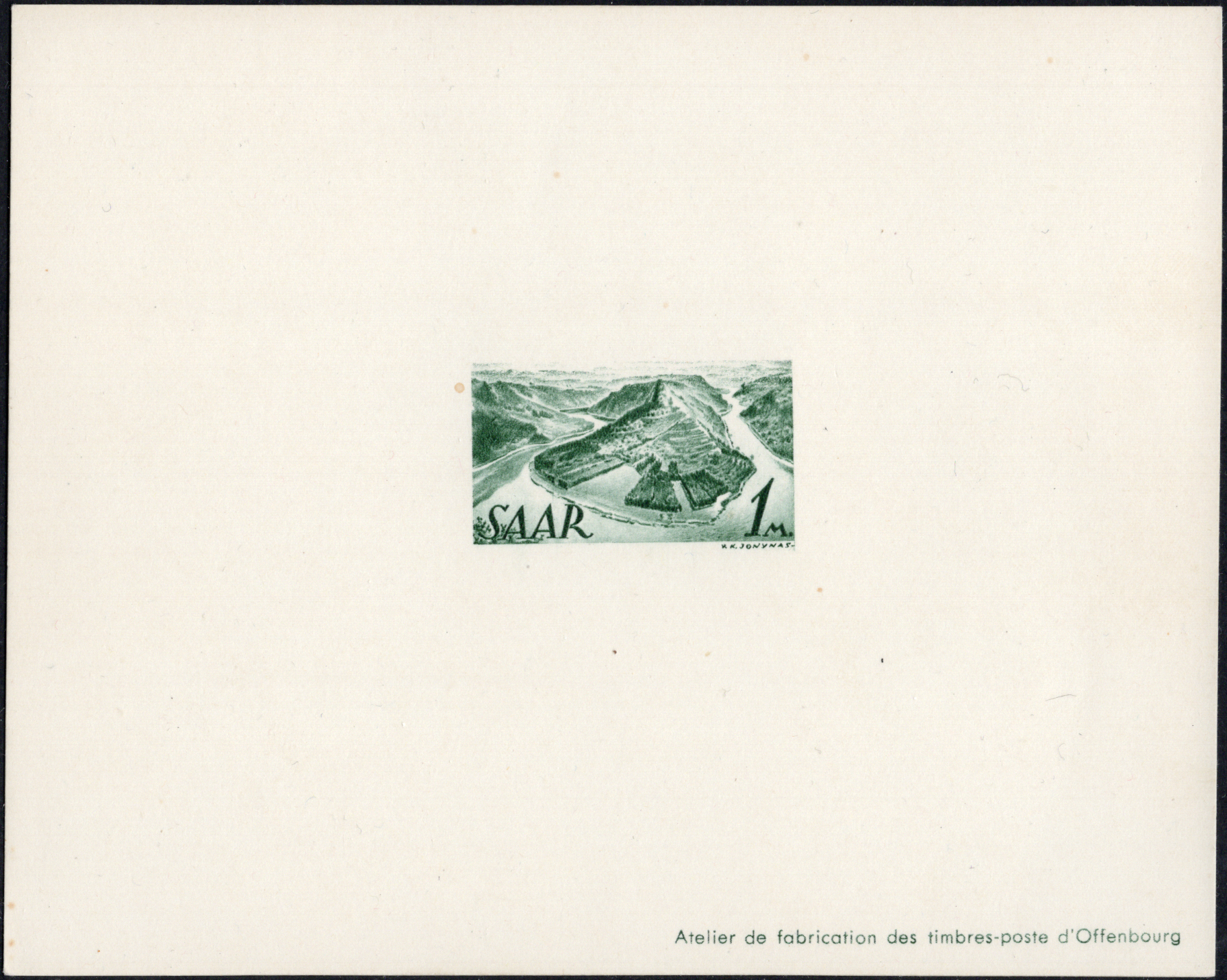 1947 sogen. "Saar I" kpl. auf 20 Ministerblocks mit 20!!! ...