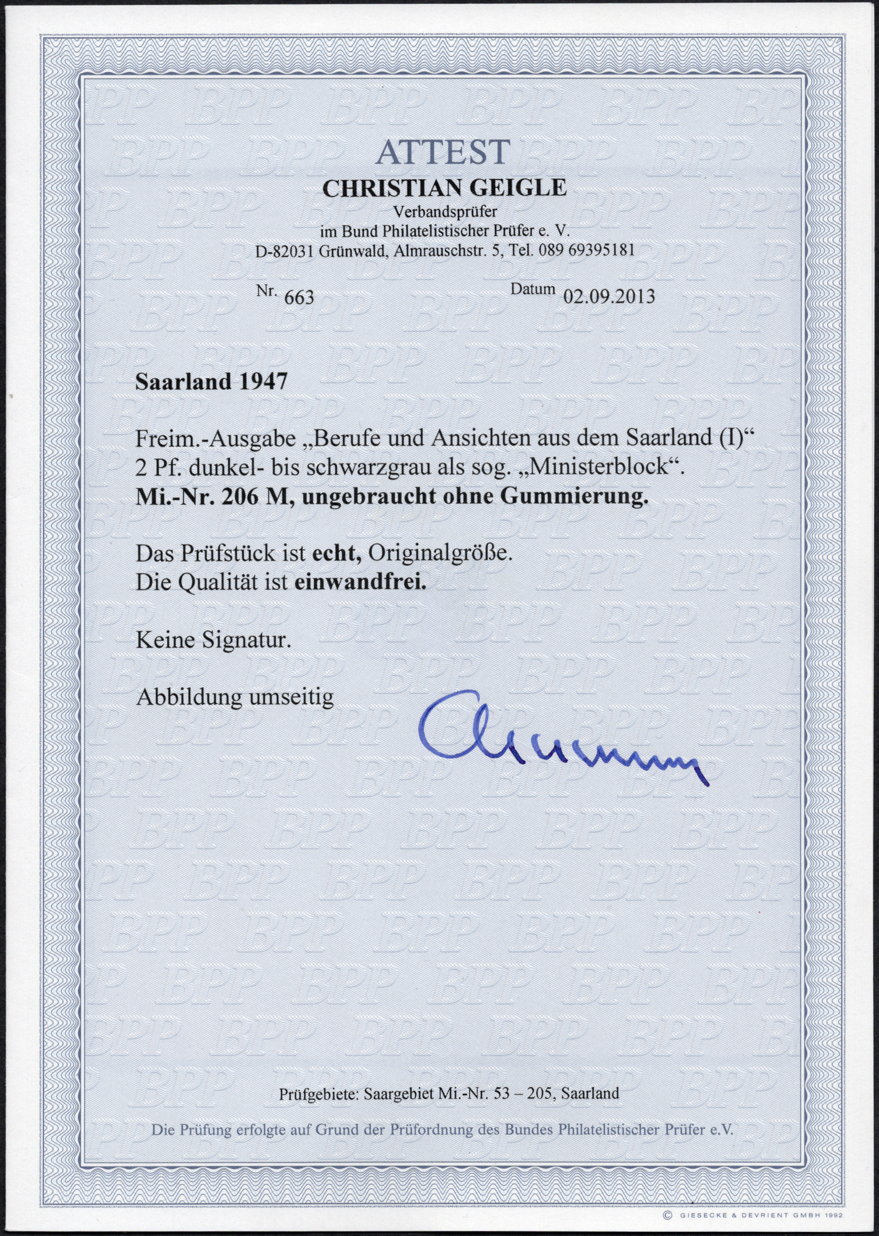 Image 3 for lot number 3256 for AAK Phila GmbH 89. Auction