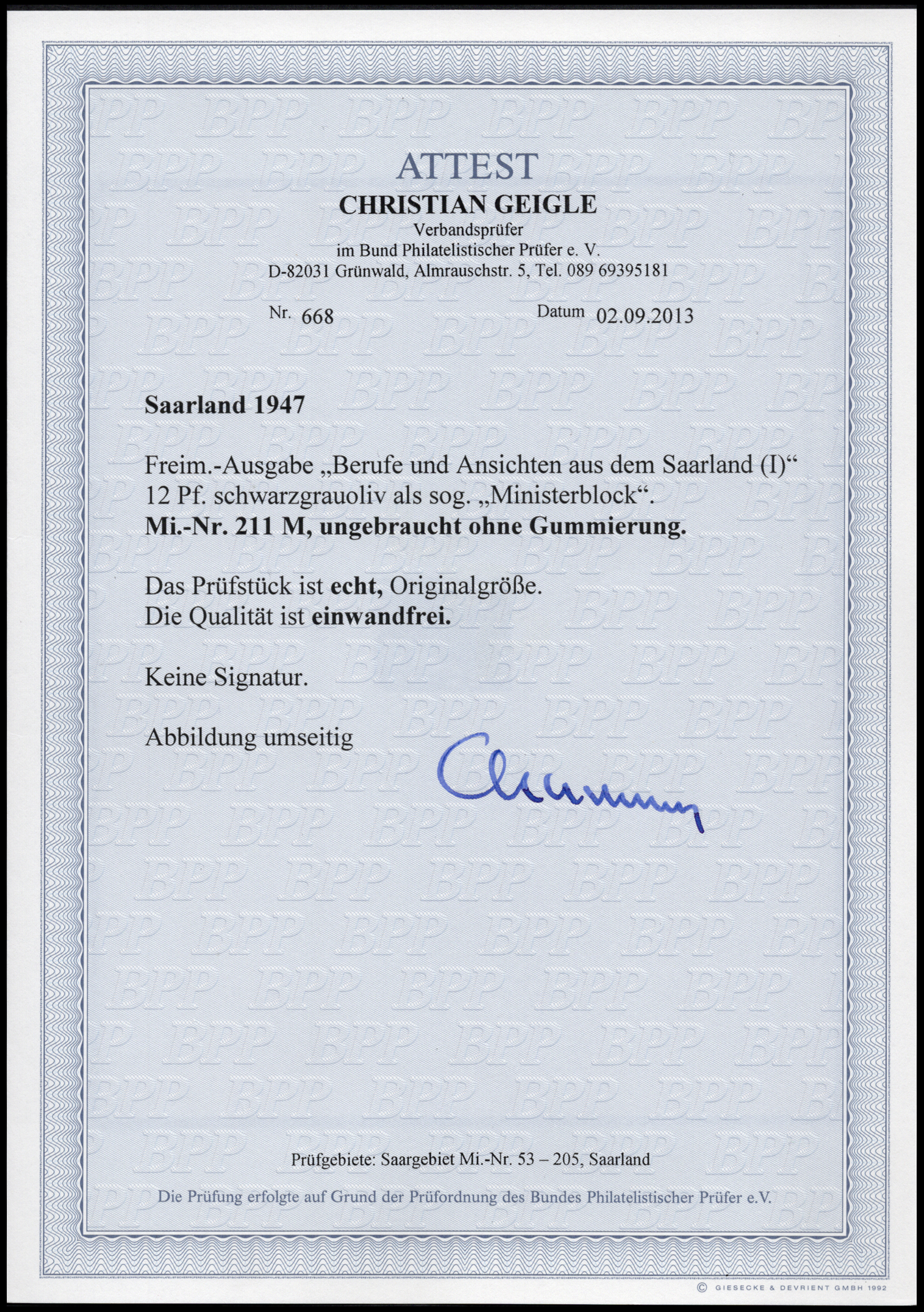 Image 13 for lot number 3256 for AAK Phila GmbH 89. Auction