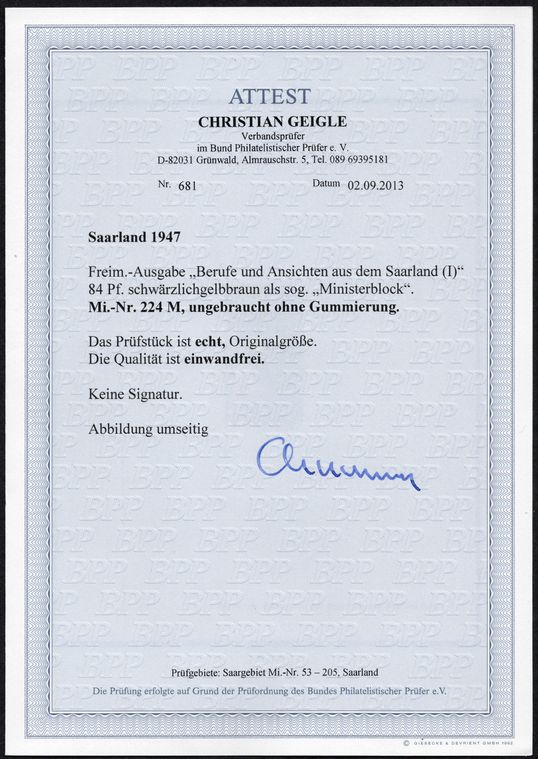 Image 39 for lot number 3256 for AAK Phila GmbH 89. Auction