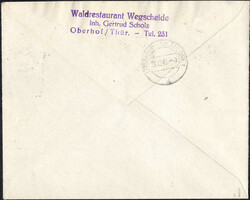 1945 sogen. "Antifa-Bl." m. ZuF a. portoger. R-Bf. v. Manebach n. ...