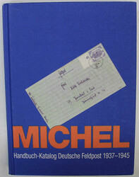 HANDBUCH-KATALOG DEUTSCHE FELDPOST 1937-1945 in blau, 4. Auflage von ...
