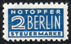 1315: Bizone Compulsory surtax stamp