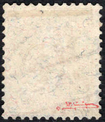 1 Fr goldfarben a. Faserpapier, zentr. rundgestpl. Luxus gepr. u. ...