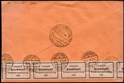 1936 Pro Patria-Bl. a. Weihnachts-R-Bf. v. Bern n. Hirschberg (AKS 24 ...