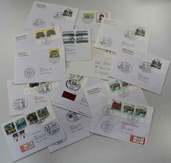 FORMNUMMERN 1988-1994 schöne Slg. mit fast 250 Belegen alle m. ...