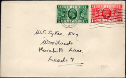 1935, 25. Regierungsjubiläum George V. a. 3 FDC´s, Pracht  ...