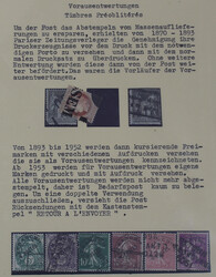 VORAUSENTWERTUNGEN 1920-1977 umfangreiche Studie auf ...