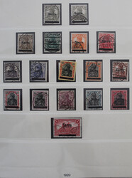 1920-1959 (ca.) enorm umfangreicher Nachlassposten in 17 Alben, sowie ...