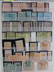 BALTIKUM 1919-2012 (ca.) umfangreiche Slg. in 4 gr. und 1 kl. Album ...