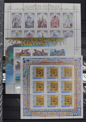 1875-1997 (ca.) Russland-Bestand in 9 gr. Alben (16 kg) ab Klassik m. ...