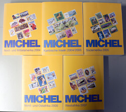 ÜBERSEE 1-10 von 2004/08, gelbe Version in guter gebr. Erhaltung  ...