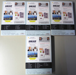 EUROPA 1-7 von 2014/15, 99.Auflage in sehr guter gebr. Erhaltung  ...