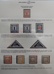 DEUTSCHE STADTPOST, kl. Slg. m. >90 meist versch. Privatpostmarken ...