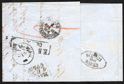 40 Rp grün, 3. Berner Periode, als EF auf Faltbrief v. LANGENTHAL 3 ...