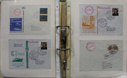 DREIEICH-BRIEFEWUNDERKISTE 4 "SCHIFFSPOST" toller Posten in 7 ...