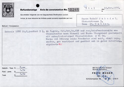 40 Rp Steh. Helvetia, rundgestpl. Pracht auf Briefvorderseite m. ...