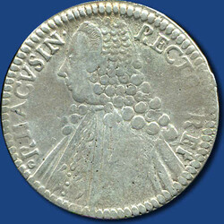 RAGUSA: 1 Taler des Rectors (Novi Vizlin), 1771 GA-DM, Büste n. li. ...