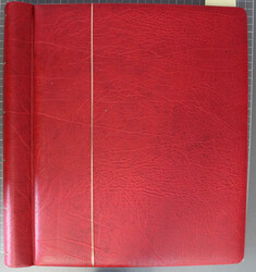 KLEMMBINDER LUXUS DL rot mit Falzlos-Text Vatikan 1929/8, sehr gute ...