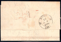 1936 "LÜBECK FTH u. TAX PA", Segment gut a. Faltbf. n. Frankreich, T ...