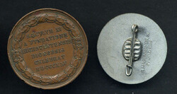 EICHSTÄTT Bronzemedaille Bistum Karl August v. Reisach, 1845 m. Rf., ...