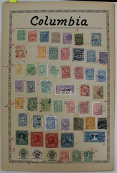 1892 bis in die 1960er Jahre, meist gestpl. Blätterposten in ...