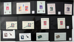 1961-1968 (ca.) postfr. Luxus-Slg. mit vielen kpl. Ausgaben u. Blocks ...