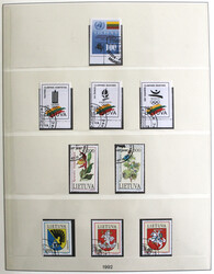 1990-2000 augenscheinlich sowohl postfr. als auch gestpl. nach ...