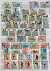 PORTUGISIESCHE Kolonien, im Hauptteil gestempelte- u. Falzsammlung ...