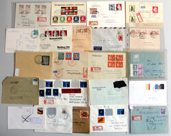 BUND/BERLIN toller Posten aus Mainz-Auflösung mit 65 Belegen, dabei ...