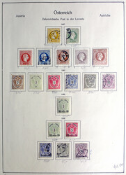 NEBENGEBIETE 1850-1914 Slg. m. Lombardei u. Venetien ab Nr. 3-5, Post ...