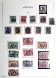 1920 Slg., gestpl. von Nr. 1-28 kpl. m. zusätzl. Nr 4a postfr., Nr. ...