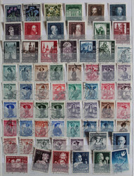 1945-1998 gestpl. Slg., ab Nr. 697 nahezu kpl., inkl. aller besseren ...