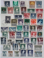 1945-1998 gestpl. Slg., ab Nr. 697 nahezu kpl., inkl. aller besseren ...