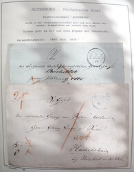ALTENBURG, hervorragende Heimatsammlung aus 1845-2005 in 3 dicken ...