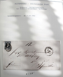 ALTENBURG, hervorragende Heimatsammlung aus 1845-2005 in 3 dicken ...