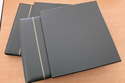 RINGBINDERSET YOKAMA 2x grün (773) m. Schuber (783), neuwertig NP ca ...