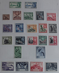 1946-1990 kpl. postfr. Slg. in guter Qualität im SAFE-Ringbinder, Mi ...