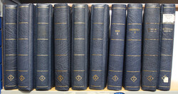 BLAUER LEUCHTTURM, 10 "Leuchtturm SF-Vordruckalben" ...