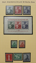 NORDEN, Nachlass aus Norddeutschland; parallel gesammelte Bund Slg. ...