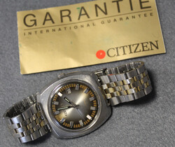 CITIZEN AUTOMATIC Armbanduhr #4-600746 SM, VINTAGE frühe 70er Jahre, ...