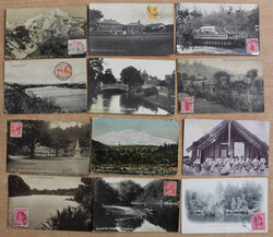 1918-1928, 82 verschiedene schwarz/weiß/farbig gelaufene ...