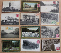 1918-1928, 82 verschiedene schwarz/weiß/farbig gelaufene ...