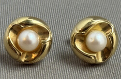 OHRSTECKER-PAAR 585er Gelbgold, Blütenform Ø ca. 10 mm, m. kl. ...