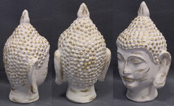 BUDDHA / MAE CHI: weißer Ton o. Porzellankopf weibl. Schönheit, ...